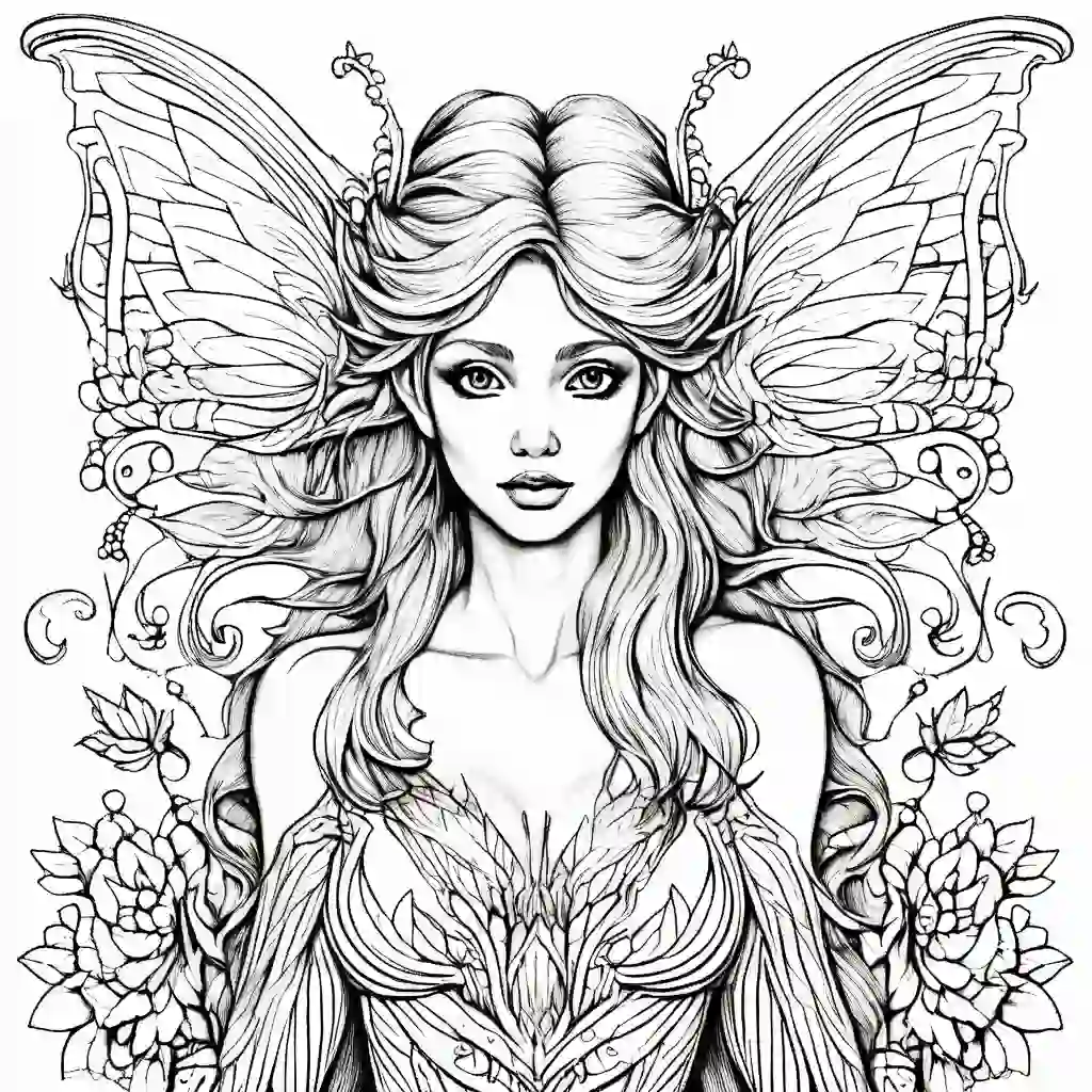 Dream Fairy coloring pages